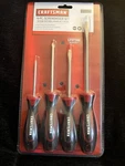 Craftsman 4-PC Screwdriver Set 2-PHILLIPS No. & 2, 2-SLOTTED 1/4 3/16. Fixed Price $14.99.