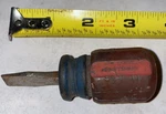 Vintage Craftsman Stubby Screwdriver U.s.a. Red Collectible. Fixed Price $5.99.