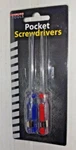 Sterling Tools Pocket Screwdrivers Set Of Flat & Phillips 5" New. Free Shipping. Fixed Price $9.99.