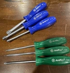 Lot Of Ampro Nutdrivers (3/8, 5/16, 3/16"), Set Star T15, 20, 30. Fixed Price $12.79.