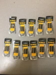 11 Pack-dewalt Impact Ready Phillips #2 X In. Screwdriver Bit Steel 5 Pc. Fixed Price $32.45.