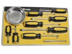 10-PIECE Screwdriver Set With Magnetic Tray By Titan Tools 17241. Fixed Price $24.00.