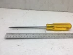 Xcelite 1/4 Straight Blade Screwdriver Yellow R146 Round Shank Used. Fixed Price $8.00.