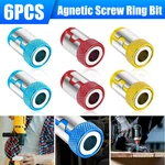 6 X Screwdriver Head Magnetic Ring Pivoting Bit Tip Holder Magnetizer. Fixed Price $5.99.