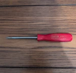 Vintage Snap On SSDZ31 Red Hard Handle Pozidriv #1 Screwdriver Usa. Fixed Price $15.94.