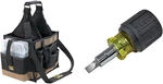 Clc 1528 Tool Carrier With Klein 6-IN-1 Stubby Screwdriver/nut Combo. Fixed Price $149.99.