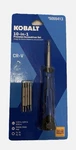 Kobalt 10-IN-1 Precision Cr-v Screwdriver Set #5055413. Fixed Price $5.99.
