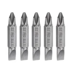 5PCS PH2/SL6 Magnetic Double Ended Phillips Slotted Screwdriver Bit 1.5" Length. Fixed Price $13.19.