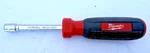 Genuine Milwaukee 48-22-2421 1/4 In. Hollowcore Magnetic Nut Driver. Fixed Price $12.00.