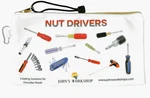 New For 2025! Introducing John's Workshop's Custom-made Nut Driver Tool Bag. Fixed Price $6.99.