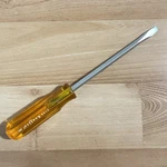 Xcelite S146 1/4" Flat Slotted Screwdriver Square Shaft Amber Handle Vintage. Fixed Price $18.00.