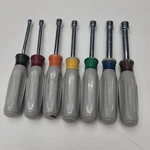 Husky 7-PIECE Metric Mm Nut Driver Tool SET--5, 6, 7, 8, 9, 10,11. Fixed Price $22.00.