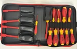 Wiha Insulated Tool Kit 15-PIECE Vde 1000V Electrician Set 32190 New. Fixed Price $99.95.