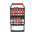 Intertool 9-PIECE Magnetic Screwdriver Set With Dual Purpose Wall Rack VT08-3349. Fixed Price $25.99.