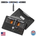 Lifegoo Ratchet Screwdriver Set: 74 In 1 Magnetic Sets, S2 Steel Bit. Fixed Price $75.59.