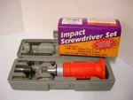 Impact Screwdriver Set 3/8" & 15/16" Bits 1/2". Fixed Price $19.95.