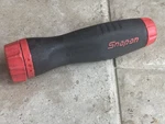 Snap-on Red Soft Grip Ratcheting Screwdriver Bit DES421888 Working. Fixed Price $77.95.