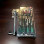 7 Pc Jumbo Screwdriver Set +1/2 Ratchet Proto Type Heavy Duty Tools New. Fixed Price $12.99.