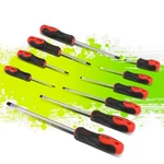 10PC Precision Magnetic Tips Ergonomic Grip Slotted Repair Tool Screwdriver Set. Fixed Price $16.20.