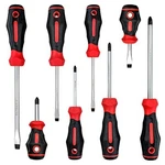 Screwdriver Set Assorted 8-PIECE #1 X 3" PH#2 1.5" 4" #3 6".... Fixed Price $28.65.