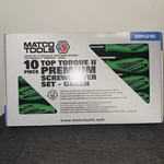Brand New! Never Opened. Matco 10PC Screwdriver Top Torque Ll Premium Set.. Fixed Price $222.00.