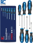 3 Phillips And Flat, Professional Rotation 6PCS Magnetic Tip Screwdriver Set. Fixed Price $20.99.