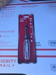 Husky 6-IN-1 Screwdriver Clear Plastic Handle 1002-646-248. Fixed Price $11.99.