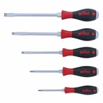 Wiha 53095 Piece Softfinish X Heavy Duty Slotted And Phillips Screwdriver Set. Fixed Price $84.66.