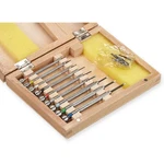 Value Watchmakers Screwdrivers Set Wood Box Case Repair Tool Spare Blades. Fixed Price $26.84.