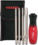 Vessel Dualtone Interchangeable Screwdriver Set NO.TD-2100 (w/ 4 Blades). Fixed Price $16.00.