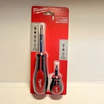 Milwaukee 48-22-2763 2PC 11-IN-1 Multi-bit Screwdriver & 6-IN-1 Stubby. Fixed Price $28.45.