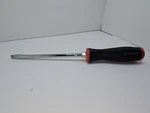 Snap On Tools Usa Screwdriver 3/8" Tip Soft Grip SGD8A 13 3/4IN Red And Black. Fixed Price $17.00.