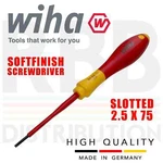 Wiha 00820 Slotted Screwdriver 2.5MM Vde Electrician 1000V Flat Head 04 75. Fixed Price $9.99.