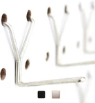 Right Arrange Stainless Steel Pegboard Hooks 50-PACK 1" Will Not Fall. Fixed Price $13.63.