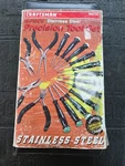 Craftsman 16-PIECE Stainless Pliers / Micro Screwdriver Set With Case No 45186. Fixed Price $73.00.