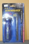 New Pittsburgh 6-IN-1 Soft Grip Screwdriver PH1 PH2 Slotted 3/16 & 1/4 Tools Car. Fixed Price $9.95.
