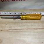 Vintage Crescent Flat Blade Screwdriver Square Shank Made Usa 248-4. Fixed Price $16.99.