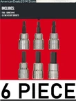 6 Piece Craftsman 3/8-IN Set Hex Bit Driver Socket. Fixed Price $35.64.