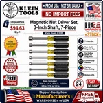 Klein Tools 631M 7-PIECE Magnetic Nut Driver Set Shaft Sae Nib Us Seller. Fixed Price $74.50.