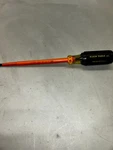 Klein Tools 1000V Insulated Screwdriver 601-6-INS. Fixed Price $12.00.