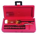 Stanley Proto J61929 28 Piece Magnetic Screwdriver Bit Set. Fixed Price $80.89.