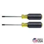 Klein Tools 32378 Combination Tip Driver Set (#1 And #2), 4". Fixed Price $23.50.