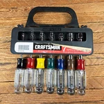 Vintage Sears Craftsman 7PC Nut Driver Set 4196. Fixed Price $29.99.