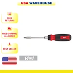 Milwaukee 48-22-2903 14-IN-1 Ratcheting Multi-bit Screwdriver. Fixed Price $26.80.