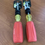 (lot Of 2) Raptor Tools Hollow Shaft Nut Driver 1/4" Red RAP14503. Fixed Price $19.99.