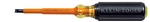 Klein Tools 602-4-INS Insulated Cabinet-tip Heavy-duty Round-shank Screwdriver. Fixed Price $26.62.