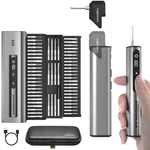 Precision Electric Screwdriver Set, 60-IN-1 Magnetic Bits, 5 Torque Settings. Fixed Price $88.30.