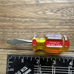 Stanley 64-842 Flat Head Slotted Short Stubby Screwdriver 3 " Made In Usa. Fixed Price $9.99.