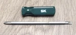 Sk In Quick Change Pocket Screwdriver, Flat & Phillips #85112. Fixed Price $15.80.