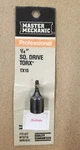 Master Mechanic 1/4" Square Drive Torx - TX15 773457 M15715. Fixed Price $7.00.
